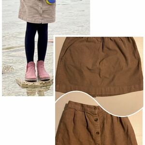 Stylish Kids Brown Corduroy Skirt
